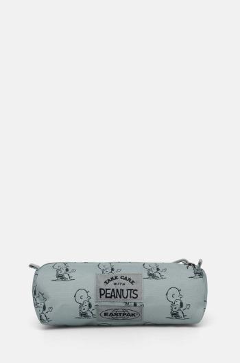 Penál Eastpak BENCHMARK SINGLE x Peanuts zelená barva, EK0003726O81