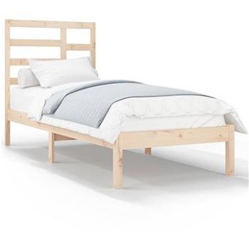 Rám postele masivní dřevo 100 × 200 cm, 3105785 (3105785)