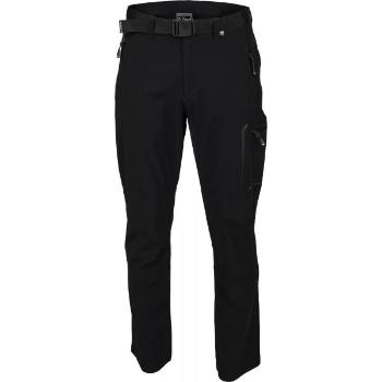 Willard ALEK Pánské kalhoty z tenkého softshellu, černá, velikost XL