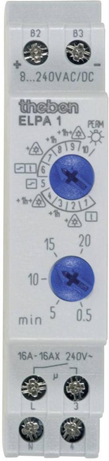Schodišťový spínač Theben Elpa1, analogový, 16 A, 230 V, 0,5 - 20 min, 10002