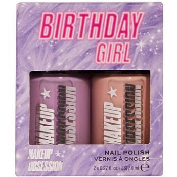 MAKEUP OBSESSION Birthday Girl Nail Duo  (5057566520331)