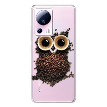 Odolné silikonové pouzdro iSaprio - Owl And Coffee - Xiaomi 13 Lite