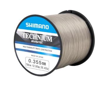 Shimano vlasec technium invisitec šedý - 0,35 mm 823 m