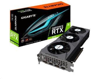 GIGABYTE VGA NVIDIA GeForce RTX 3070 EAGLE OC 8G Rev. 2.0, RTX 3070 LHR, 8GB GDDR6, 2xDP, 2x HDMI, GV-N3070EAGLE OC-8GD 2.0