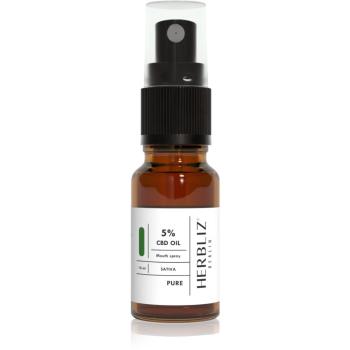 Herbliz Sativa CBD Oil 5% ústní sprej s CBD 10 ml