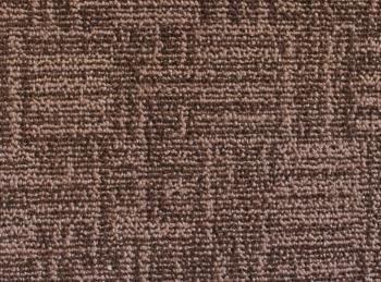 Mujkoberec.cz  60x453 cm Metrážový koberec Marioka 22046 Tmavě hnědý -  bez obšití  Hnědá