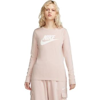 Nike SPORTSWEAR Dámské triko s dlouhým rukávem, růžová, velikost XL