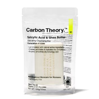 Carbon Theory Salicylic Acid Exfoliating Cleansing Bar mýdlo 100 g