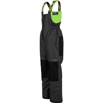 Lewro BONIFACE Dětské lyžařské kalhoty, tmavě šedá, velikost 92-98