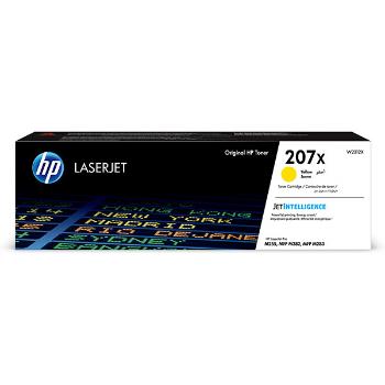 HP W2212X - originální toner HP 207X, žlutý, 2450 stran