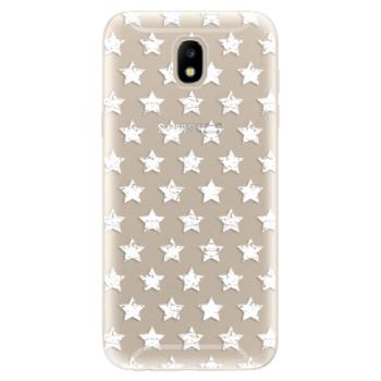 Odolné silikonové pouzdro iSaprio - Stars Pattern - white - Samsung Galaxy J5 2017