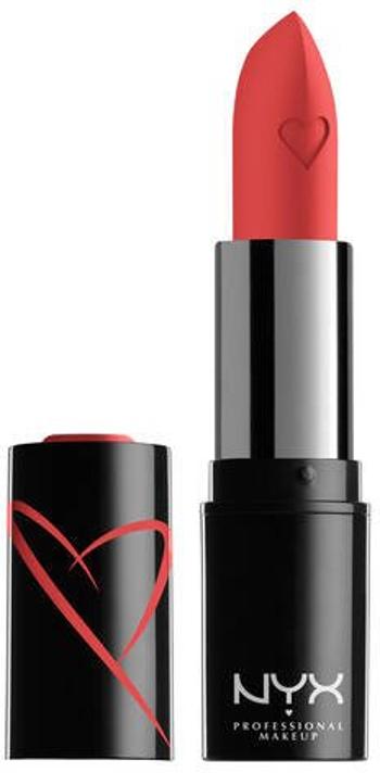 NYX Professional Makeup Shout Loud Satin Lipstick krémová hydratační rtěnka - Day Club 3.5 g