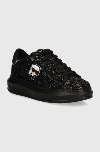 Sneakers boty Karl Lagerfeld KAPRI černá barva, KL62573N