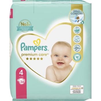 Pampers Premium Care Size 4 jednorázové pleny 9-14 kg 34 ks