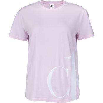 Calvin Klein S/S CREW NECK Dámské tričko, růžová, velikost XS