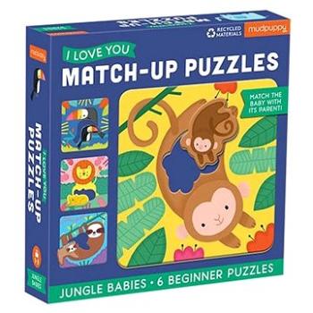 Match-Up Puzzle - Mláďata z džungle (9780735363618)