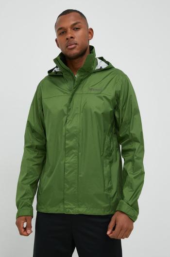 Nepromokavá bunda Marmot Precip Eco pánská, zelená barva