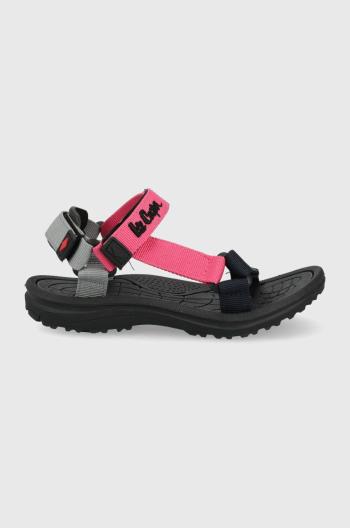 Dětské sandály Lee Cooper růžová barva