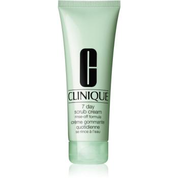 Clinique 7 Day Scrub Cream Rinse-Off Formula čisticí peeling pro každodenní použití 100 ml