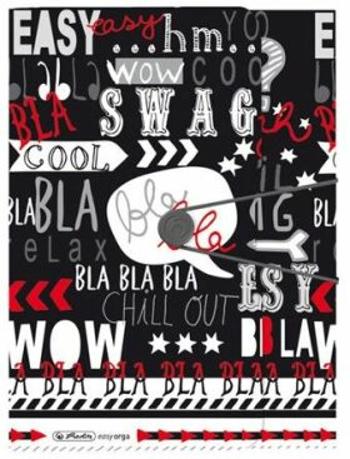 Desky s gumou A4 - Black&Wow Slogan