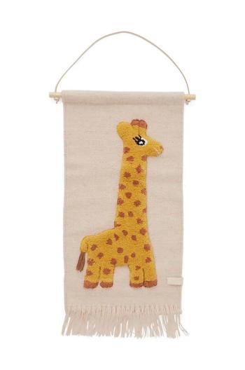 Nástěnná dekorace OYOY Giraffe Wallhanger