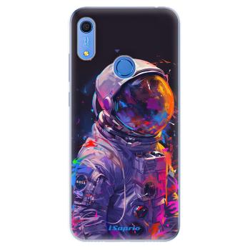 Odolné silikonové pouzdro iSaprio - Neon Astronaut - Huawei Y6s