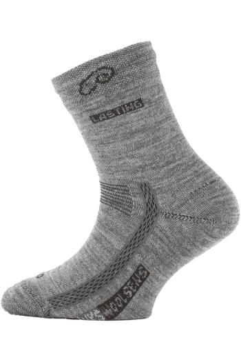 Lasting dětské merino ponožky TJS šedé Velikost: (34-37) S ponožky