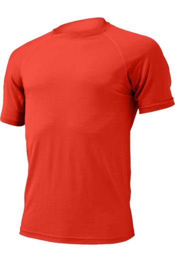 Lasting pánské merino triko QUIDO červená Velikost: XL