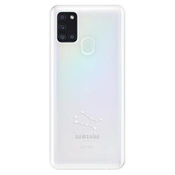 Odolné silikonové pouzdro iSaprio - čiré - Blíženci - Samsung Galaxy A21s