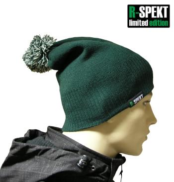 R-spekt kulich pompom duo beanie style zelený