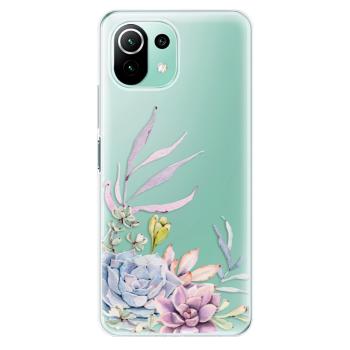 Odolné silikonové pouzdro iSaprio - Succulent 01 - Xiaomi Mi 11 Lite