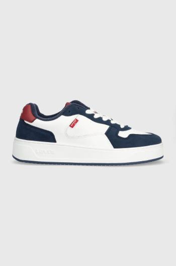 Sneakers boty Levi's GLIDE bílá barva, 235200.151