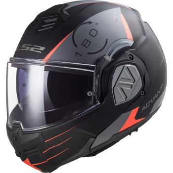 Výklopná moto přilba LS2 FF906 Advant Codex Matt Black Titanium P/J  XXL (63-64)