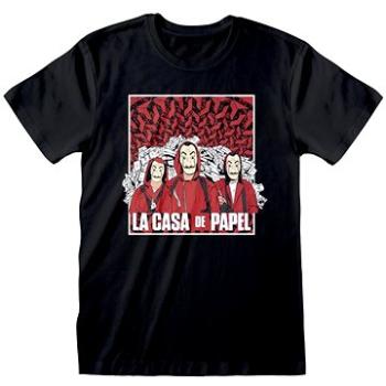 La Casa De Papel - Papírový dům: Group Shot - tričko (lcdegshnad)