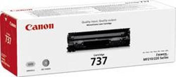 Toner originál Canon 737 BK černá Maximální rozsah stárnek 2400 Seiten