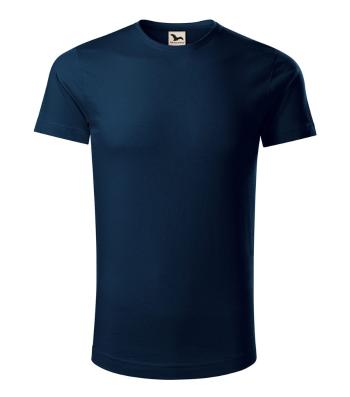 MALFINI Pánské tričko Origin - Námořní modrá | XXL