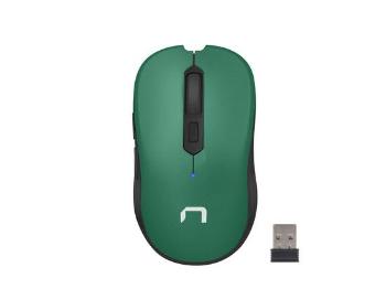 Natec Bezdrátová myš ROBIN 1600DPI zelená, NMY-0917