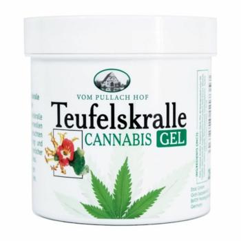 Masážní gel Čertův dráp a Cannabis, 250 ml