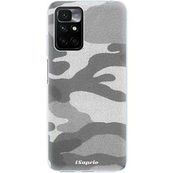 iSaprio Gray Camuflage 02 pro Xiaomi Redmi 10 (graycam02-TPU3-Rmi10)