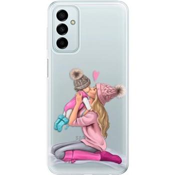 iSaprio Kissing Mom pro Blond and Girl pro Samsung Galaxy M23 5G (kmblogirl-TPU3-M23_5G)