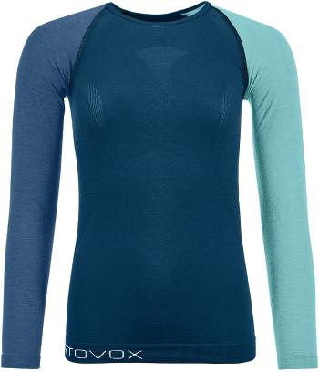 Ortovox 120 comp light long sleeve w - petrol blue XL