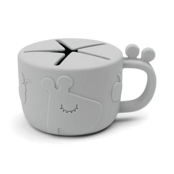 Done by Deer ™ Peekaboo Raffi Grey Snack Cup