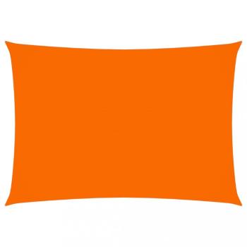 Stínící plachta obdélníková oxfordská látka 4 x 6 m Dekorhome Oranžová