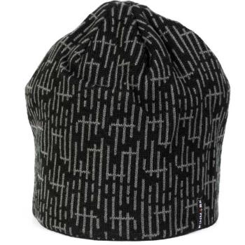 Finmark WINTER HAT Pánská zimní pletená čepice, černá, velikost UNI