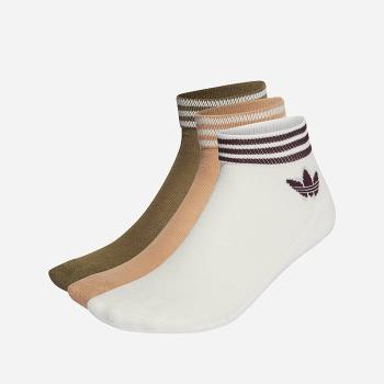 adidas Originals Trefoil Ankle Socks 3-pack HL9269