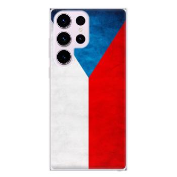 Odolné silikonové pouzdro iSaprio - Czech Flag - Samsung Galaxy S23 Ultra