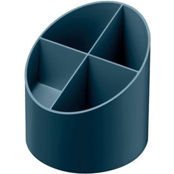 HERLITZ kulatý, 4 přihrádky, tmavě modrý (50034031)