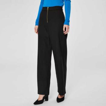 Černé culottes kalhoty Tola – 36