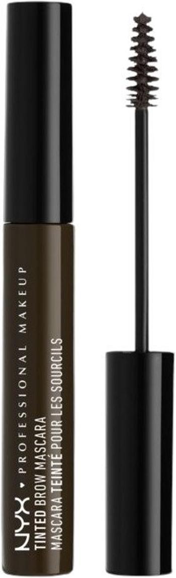 NYX Professional Makeup Tinted Brow Mascara Řasenka na obočí - Black 6.5 ml