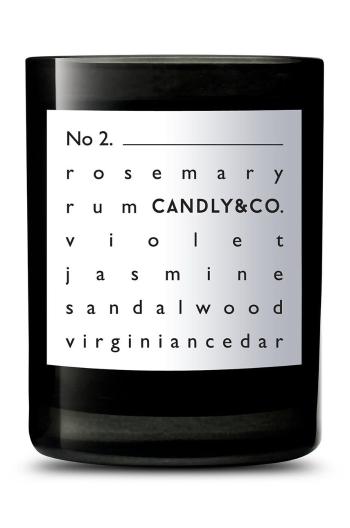 Candly Vonná sójová svíčka No2. Rosemary & Rum